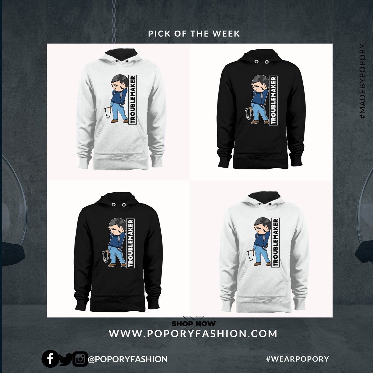 PoporyFashion's tweet photo. Good Morning Lovers of popory 🌹
It’s a perfect week to order/rock our PN Vol.3 Hoodie. The rainy season is upon us & we have got you covered 🌹
Visit 👉 https://t.co/Ickb2eyVRq to shop
#wearpopory #popory #poporyfashion #thinkpopory #shoppopory #madebypopory #hearpopory https://t.co/87iaoWunL7