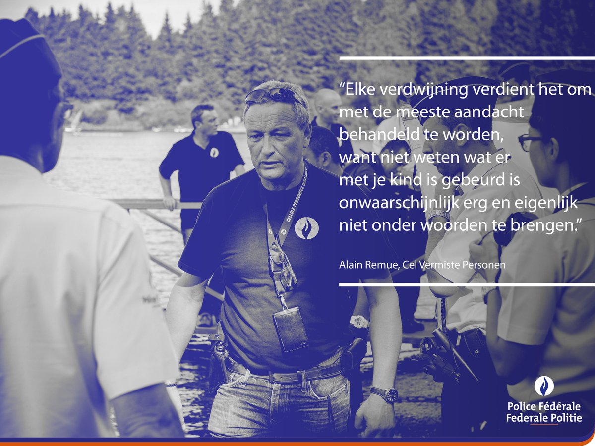 Elke verdwijning verdient het om met de meeste aandacht behandeld te worden, want niet weten wat er met je kind is gebeurd is onwaarschijnlijk erg en eigenlijk niet onder woorden te brengen. #dagvanhetvermistekind