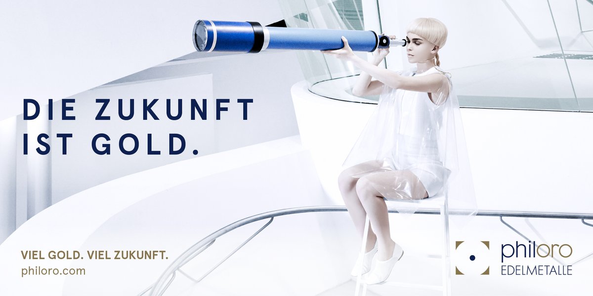 KTHETeamFarner's tweet photo. Die Zukunft ist Gold. Unsere neue Kampagne für philoro. In Österreich, Deutschland, Schweiz und Liechtenstein.

#newclient #newcampaign #futuregold #philoro #outnow https://t.co/cl17HShSYk
