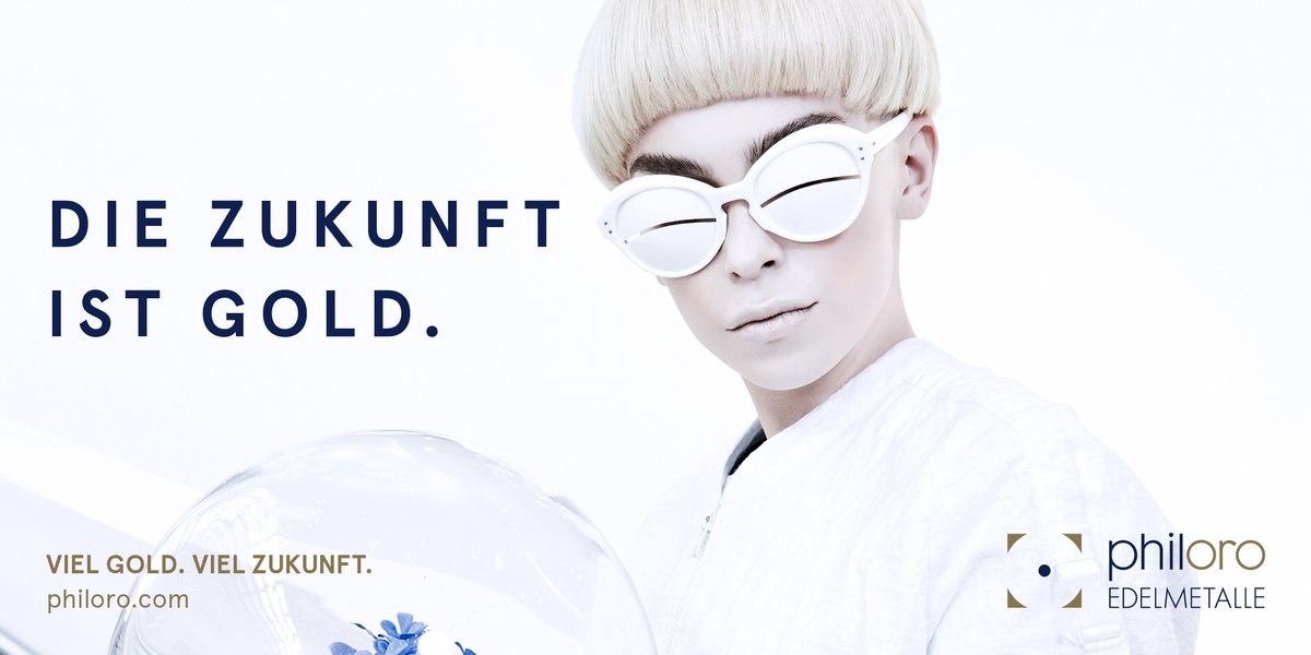 KTHETeamFarner's tweet photo. Die Zukunft ist Gold. Unsere neue Kampagne für philoro. In Österreich, Deutschland, Schweiz und Liechtenstein.

#newclient #newcampaign #futuregold #philoro #outnow https://t.co/cl17HShSYk