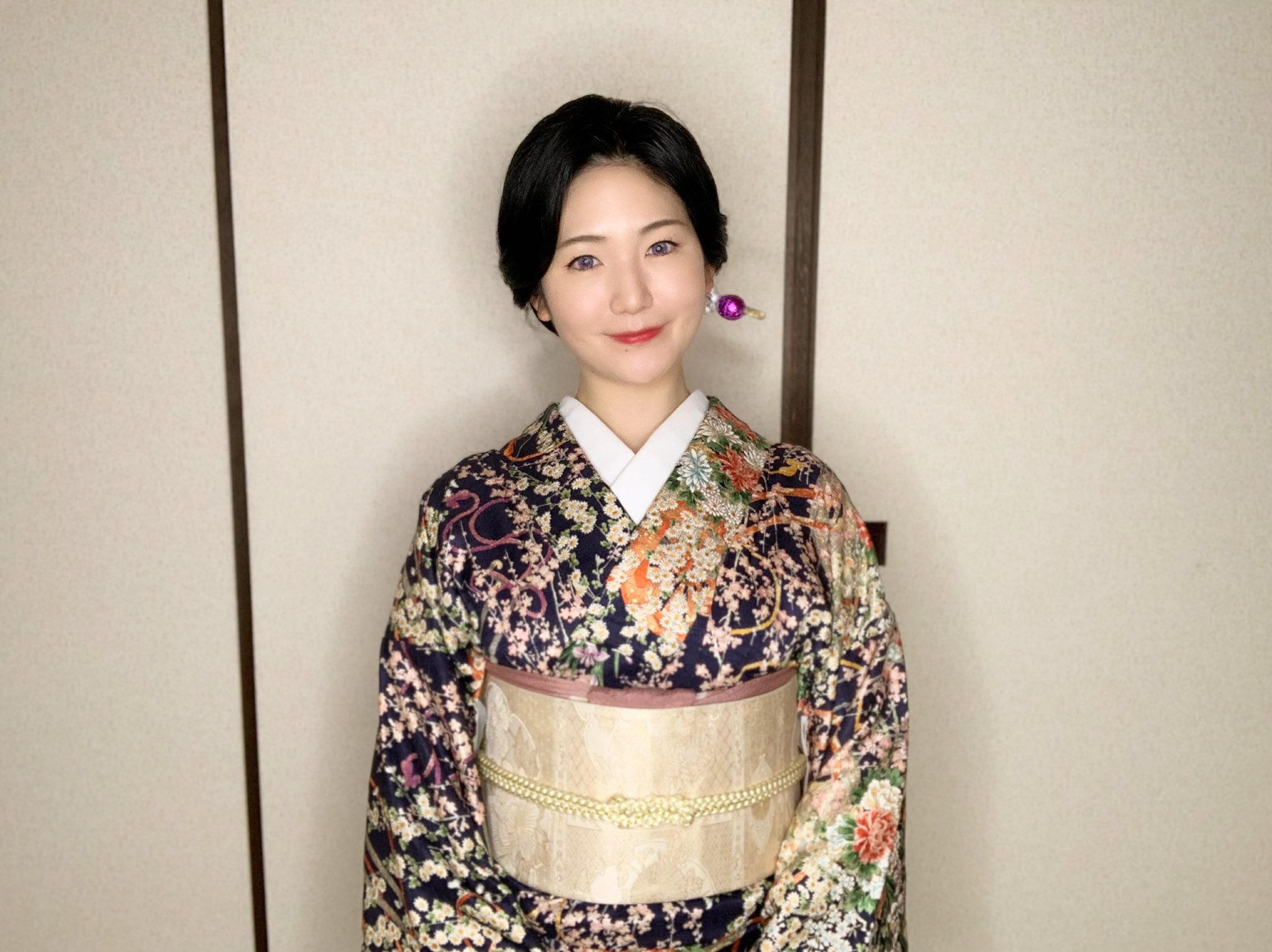すなお 鬼滅の刃 珠代様の着付けを再現してみた T Co Ef1wct16ym Twitter