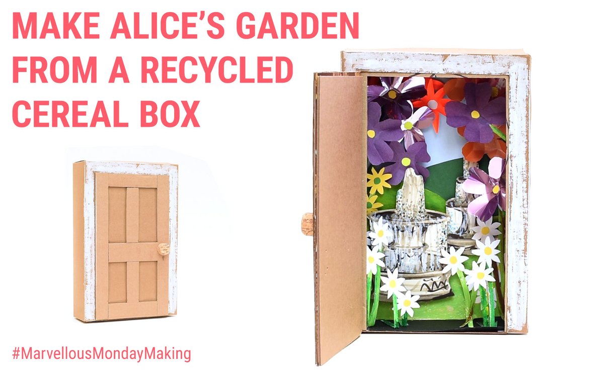 ArtHoppers's tweet photo. #MarvellousMondayMaking @hackneylibs
"how she longed to get out of that dark hall, and wander about among those beds of bright flowers and those cool fountains, but she could not even get her head through the doorway" - Video02 is out! #ALICE #arted https://t.co/U9kOkDMcur https://t.co/chsyjfdUwC