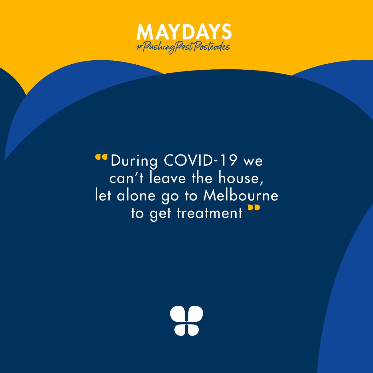 Bfoundation's tweet photo. The physical isolation of #COVID-19 has brought upon a significant amount of distress. For many living in regional & remote areas, experiencing isolation from services & treatment is a daily reality,even prior to #COVID-19. Help us in #PushingPastPostcodes https://t.co/LvTpaJv5lu https://t.co/yVwiZI4uFO