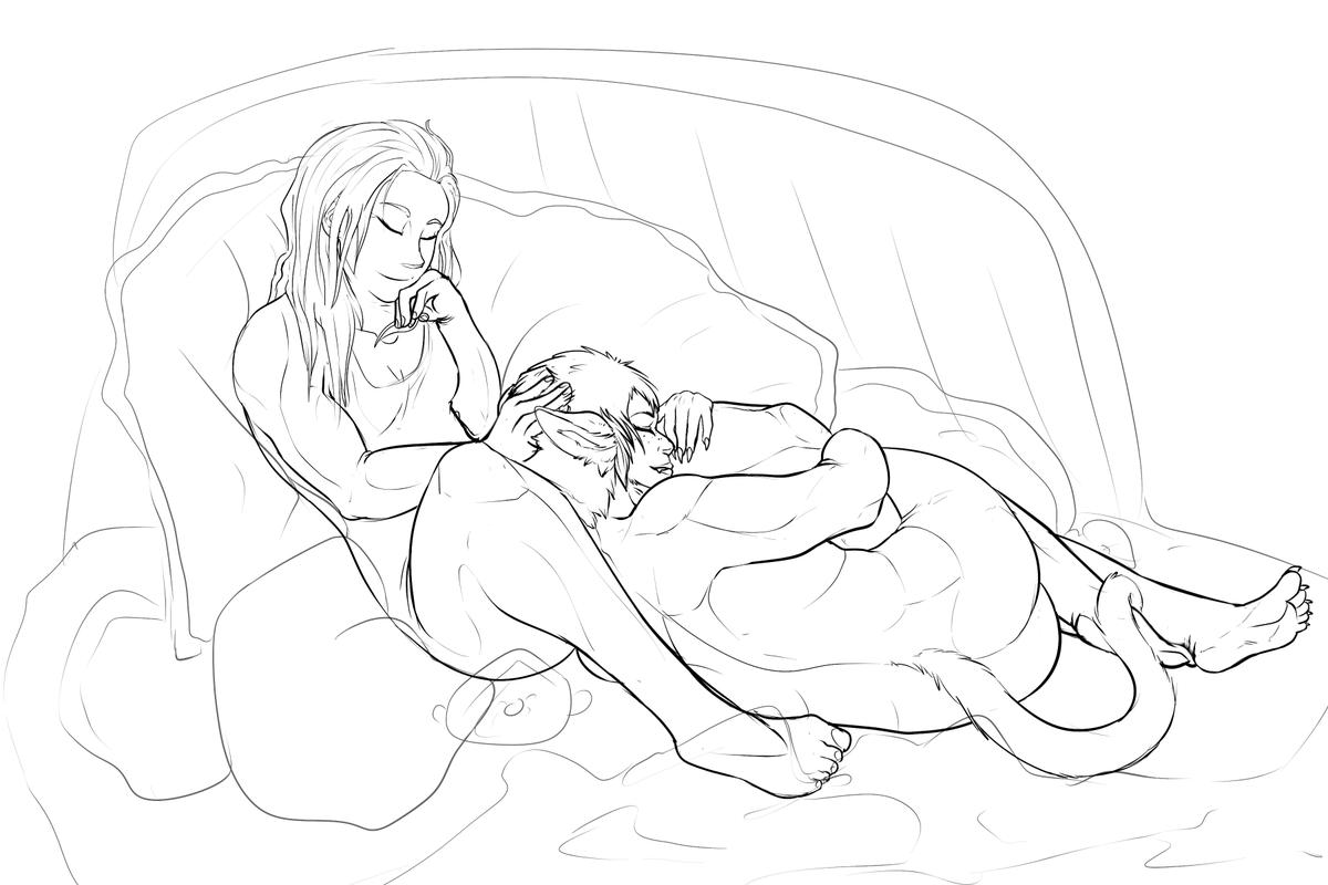 thatjavahog's tweet photo. Ended up having to stay up for a bit tonight so I got to get some line stuff done for this #shera piece <3 #catradora #cadora #wip
Just like old times~ https://t.co/Js9AyOoJvp