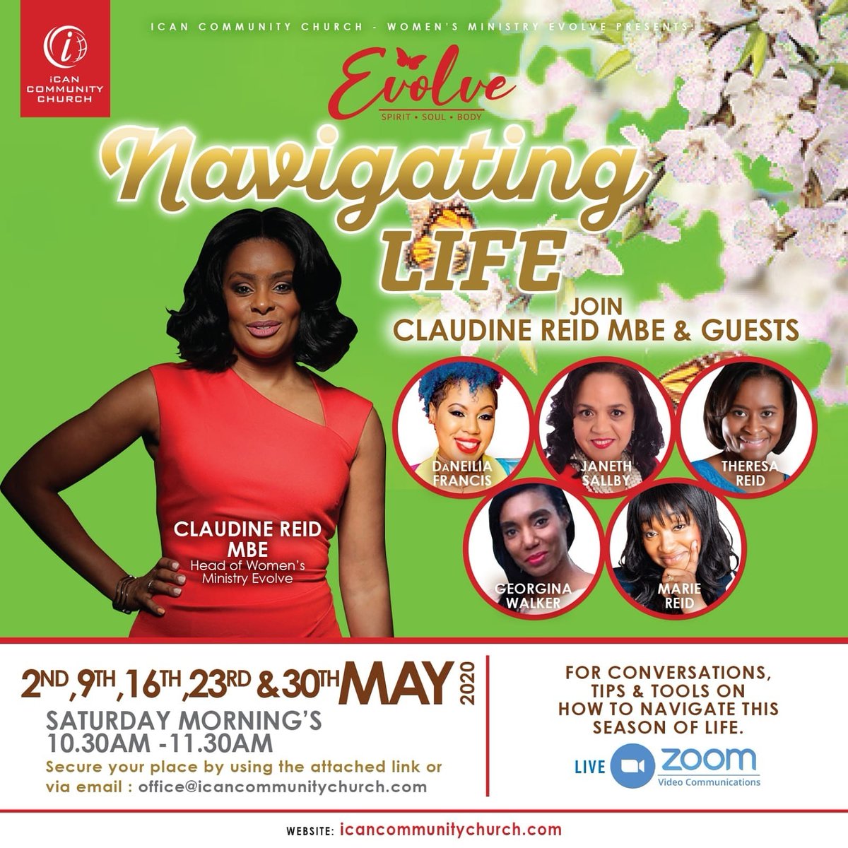 Claudine Reid MBE (@claudinereid1) on Twitter photo Join us #NavigatingLife series every Saturday <a href="/ICANCC/">iCAN CommunityChurch</a> this week our Guest with share insights about coming bouncing back from a dry place Join us #NavigatingLife series every Saturday <a href="/ICANCC/">iCAN CommunityChurch</a> this week our Guest with share insights about coming bouncing back from a dry place
