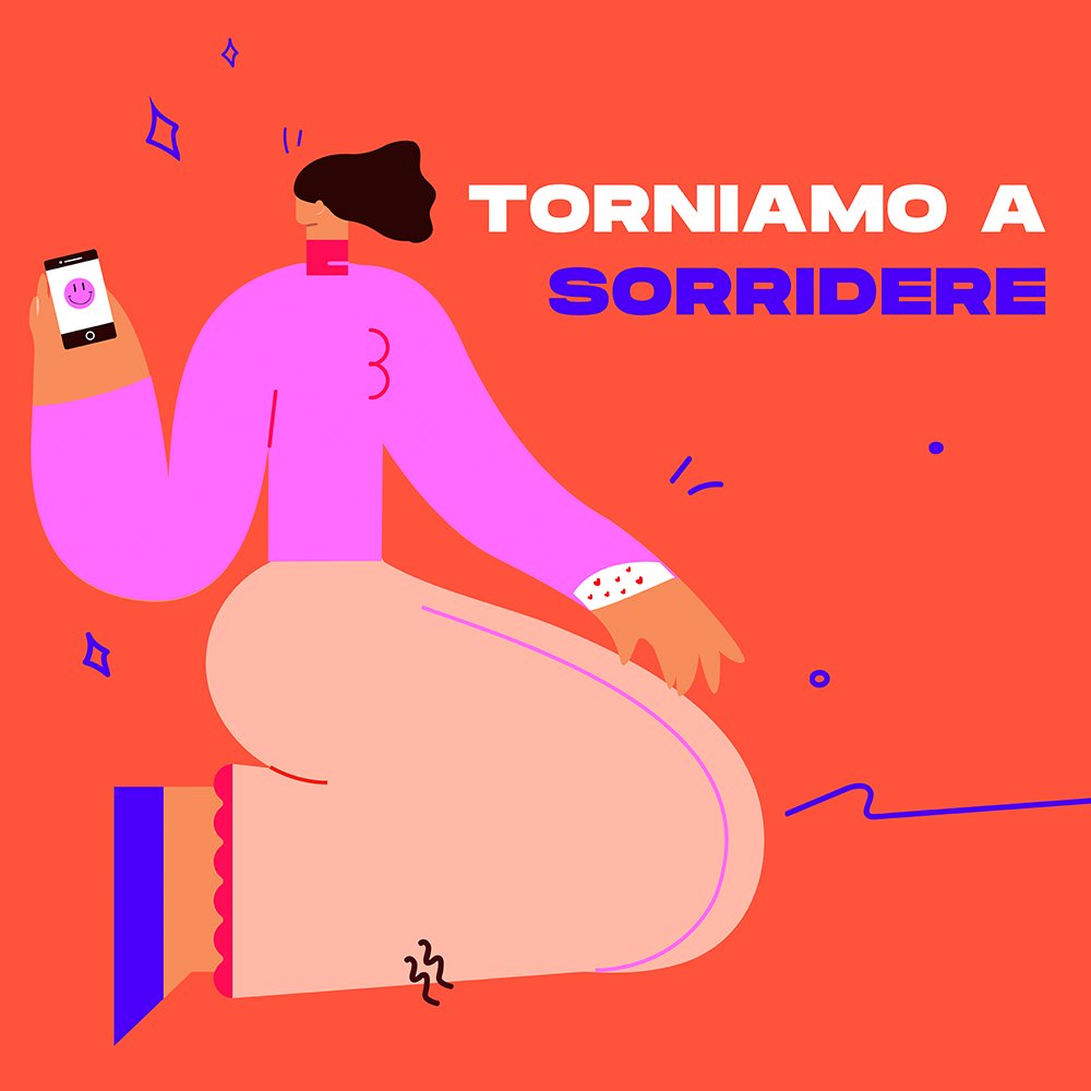 Rinascente's tweet image. Ci siamo abituati a sorridere solo agli schermi: adesso torniamo a farlo per davvero.
Fai shopping in tutta sicurezza, scopri di più su bit.ly/3dAxuiJ
#OgnunoProteggeTutti #LetsStartAgain