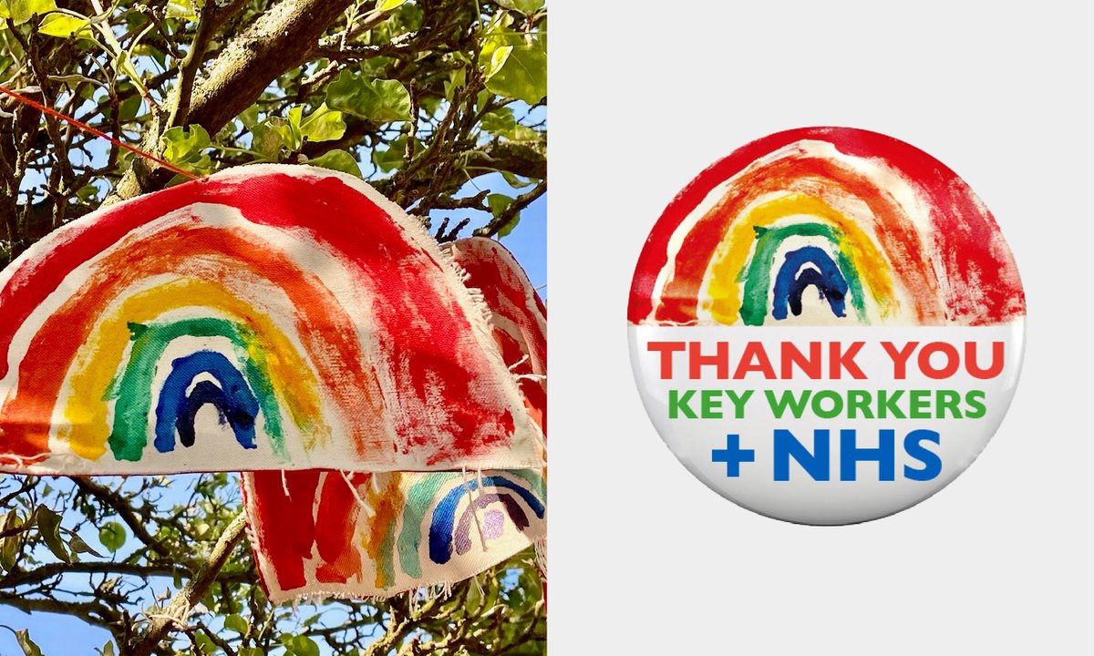 DesignScienceUK's tweet photo. We designed these badges with @martinplaut to thank all NHS staff and key workers who've been risking their lives during the Covid-19 pandemic https://t.co/JRpyBIyxFW https://t.co/ZXSHCp8Pha