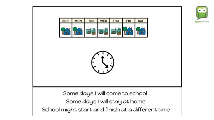 StBsButterflyR1's tweet photo. If your child is coming back to school, here's a nice way to talk to them about how things may be different. Pages 1-4 https://t.co/hY3WarhPWF