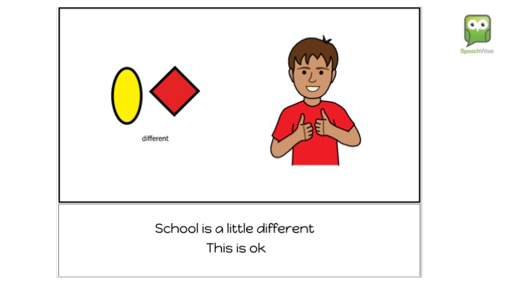 StBsButterflyR1's tweet photo. If your child is coming back to school, here's a nice way to talk to them about how things may be different. Pages 1-4 https://t.co/hY3WarhPWF