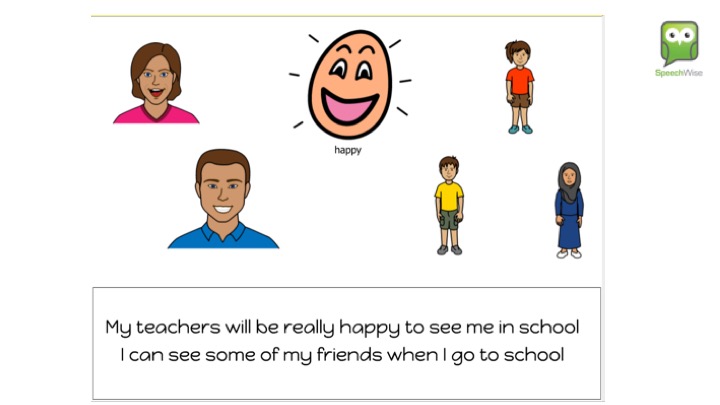 StBsButterflyR1's tweet photo. If your child is coming back to school, here's a nice way to talk to them about how things may be different. Pages 1-4 https://t.co/hY3WarhPWF