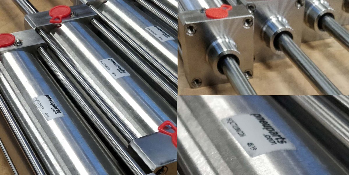 FHTperslucht's tweet image. Op verzoek hebben we deze #perslucht #cilinders gemaakt in een speciale uitvoering.  #Luchtcilinders compleet RVS met verlengde as. 
@FHTperslucht beschikt over een eigen werkplaats waar wij klant specifieke #pneumatische componenten maken. Kunnen wij u helpen? Neem contact op.