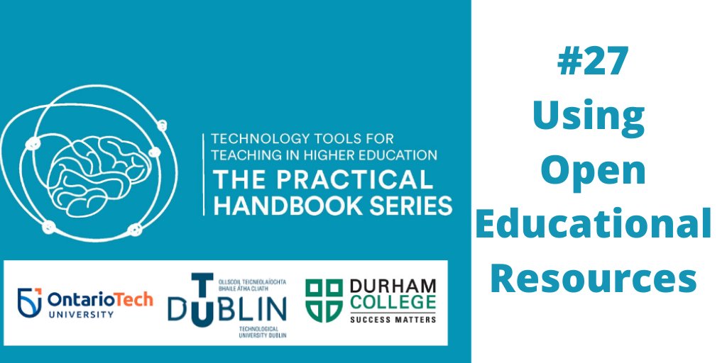 TUDublinEntEng's tweet photo. Sarah Stokes looks at 'Using Open Educational Resources to Enhance Learning and Collaboration' in her section of 'The Practical Handbook Series'. Read more about this extremely useful and inclusive educational tool here 👉https://t.co/ZAnJRmNZ7Q https://t.co/bbT4moDaNq