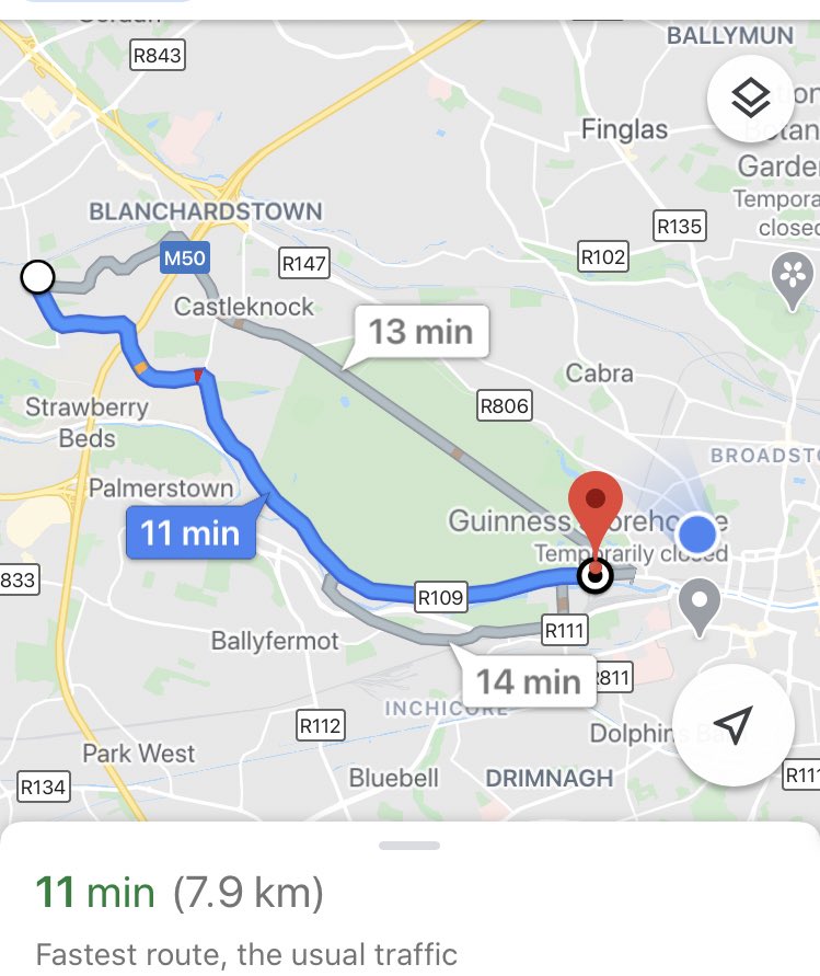 The Wellington Momentum is just under 8km from the Taoiseach’s apartment and, if he was staying there, he would have breached the 5km rule.