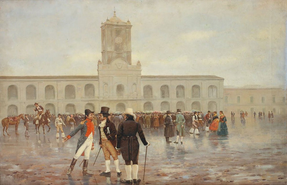 DrPnygard's tweet photo. With Spain distracted by the Peninsular War, rebels in #Argentina formed a new government OTD in 1810, replacing 34 years of Spanish colonial rule. Inspired, in part, by the American Revolution, the #MayRevolution led to the (successful) 8-year Argentine War of Independence. https://t.co/LQ9bUpVzEr