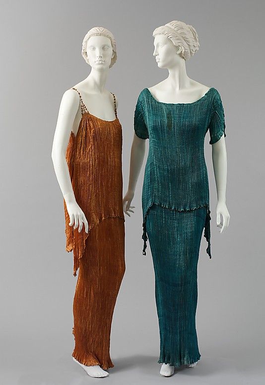 I can’t sleep so now I need to research how many meters of fabric went into a Fortuny dress.