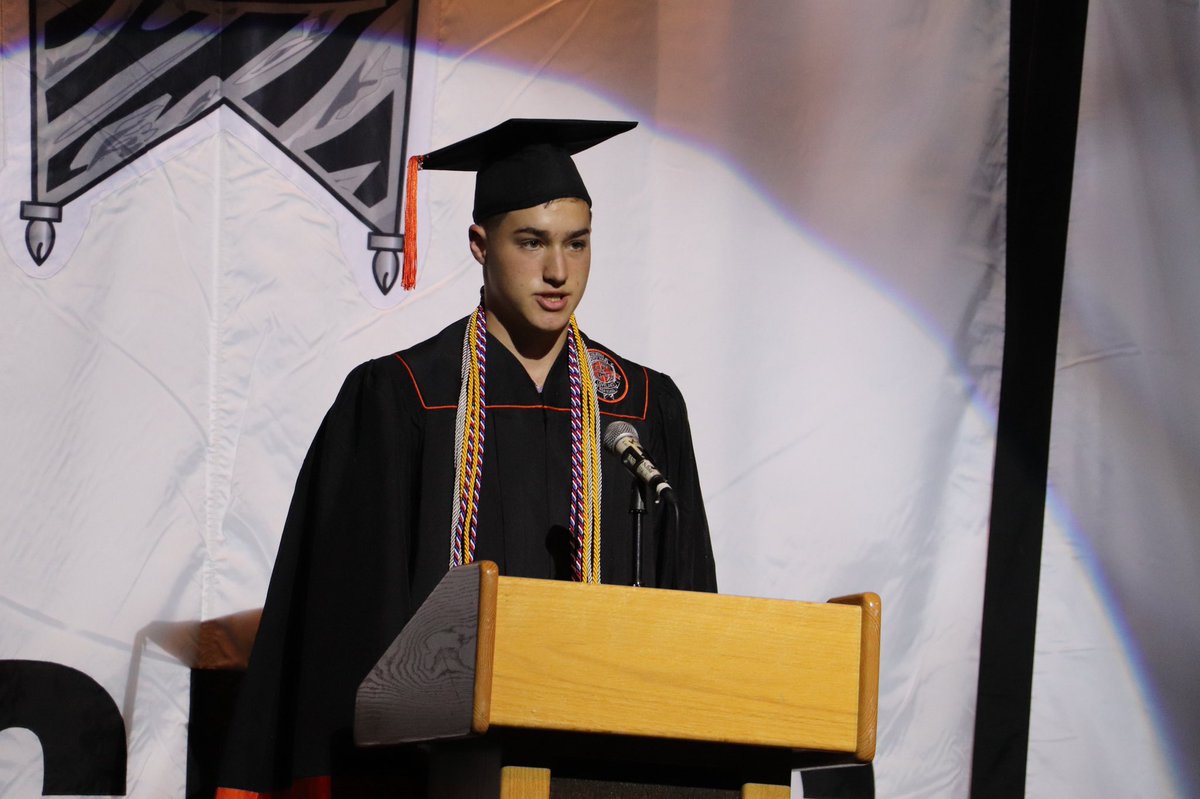 Loveland_HS's tweet image. Sam Greenberg, Introduction of guests @classof2020LHS