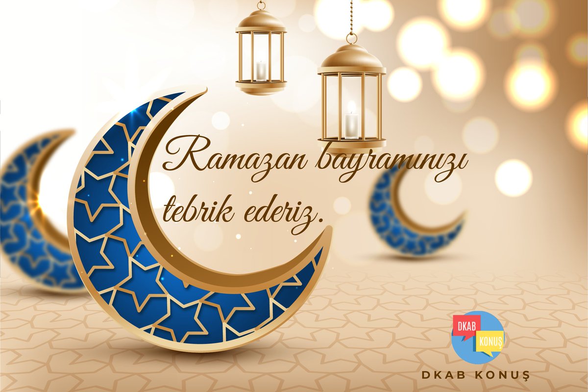 Ramazan bayramınızı tebrik eder, teravihi, iftar sofraları ve diğer güzellikleri ile nice Ramazanlar dileriz. #RAMAZANBAYRAMI