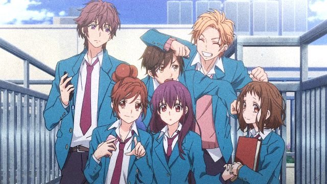 10. our love has always been 10cm apart this is a short anime that will surely touch your heart as the characters go and see what they really want to do in life. haruki and his friends are in the movie club while miou and her friends are in the arts club++