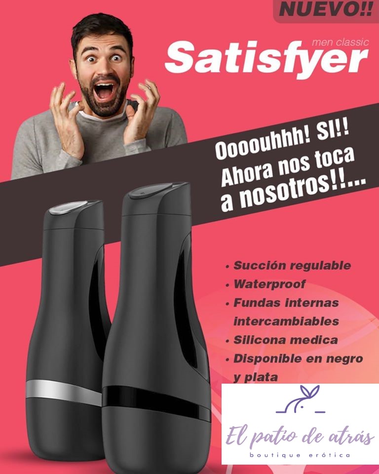 patiodeatras's tweet photo. #Satisfyer no se ha olvidado de los hombres
Llega el nuevo SATISFYER MEN CLASSIC PLATA
La mejor sensación para la masturbación
Disponible en nuestra tienda en Galerías Cruz Gallastegui 16, Pontevedr
Para envíos llámenos al 698175392 (tenemos Whatsapp) o mándanos un privado. https://t.co/dPvu25WnrC