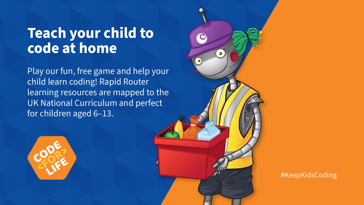 OcadoTechnology's tweet photo. We foster a culture of learning within our business. We also want to encourage the curious minds of future computer scientists through @codeforlifeuk. Share this post and help #keepkidscoding.

https://t.co/TPfk9PiMlt https://t.co/0v35oMwhgF