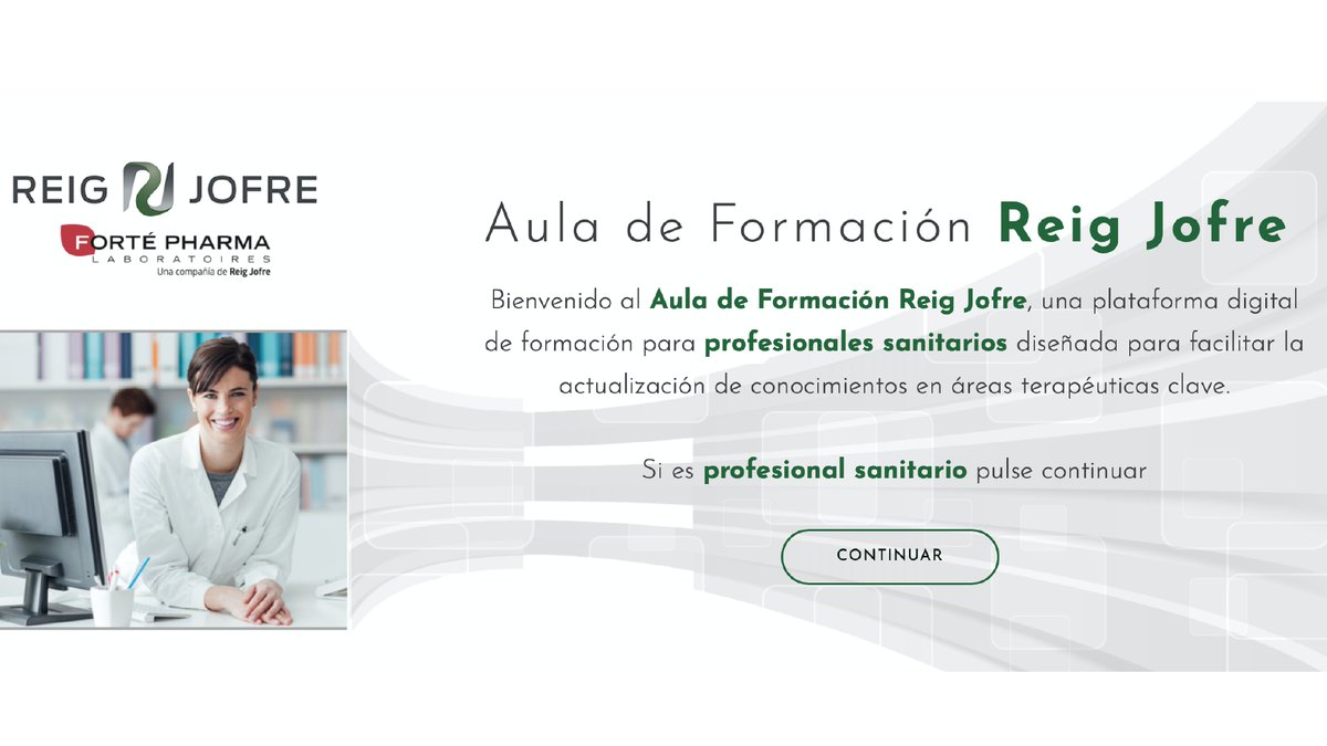 ReigJofre's tweet photo. Agradecemos a los especialistas y a los asistentes su participación en el ciclo de webinars de #artrosis, #podología y #dermatología del #AulaDeFormaciónReigJofre. ¡Hasta la próxima! https://t.co/DhhFkxvLMc https://t.co/n4AlKJEcLb