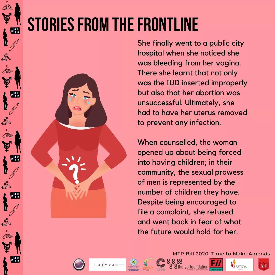 asapasia's tweet photo. In this the nationwide #lockdown, many #abortion seekers are running out options and time which is making them resort to unsafe methods for terminating their pregnancies. Join us as we demand the right to #safeabortion for all, because it’s #timetomakeamends #MTPBill2020 https://t.co/eBYPQZJMwh