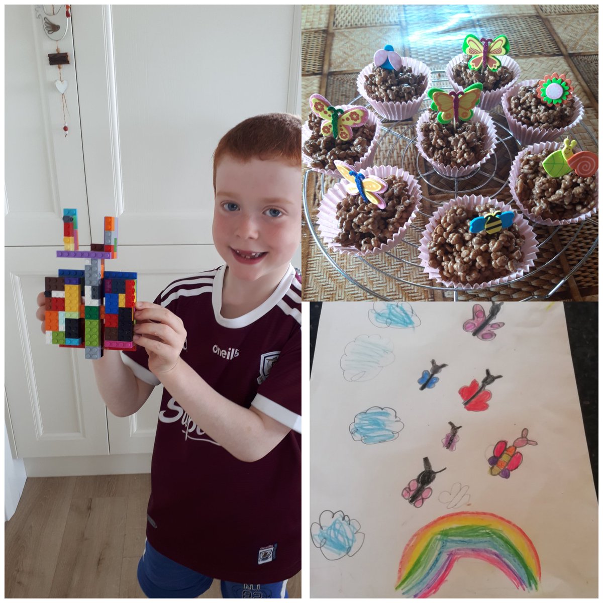 CrumlinNS1's tweet photo. Some more photos of our project work. Well done everyone! 👏🤗📝📸🦋🎨
@GreenSchoolsIre https://t.co/7ZBXerwwdL