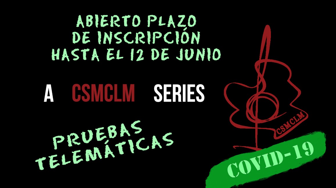 csmclm's tweet photo. Recordamos que sigue abierto el plazo de inscripción para nuestras pruebas telemáticas de acceso!!:

https://t.co/E9ZtU7SL4W

@conserToledo
@CPMJGuerrero
@ConserCuenca
@conser_guadalaj
@cpmalmansa
@CPablosorozabal
@CpmAlczCrip
@cmarcosredondo 
@RosanaCLM 
@educajccm 
@maorero https://t.co/i2ldhSYa49