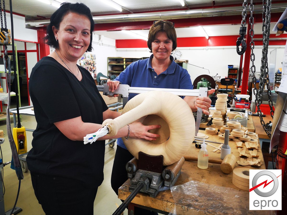 EproGmbh's tweet image. Female Power @ Epro Gallspach GmbH 

Did you know that our Winding Workshop is fully in female hands? #greatladies #epro #highstandardsinhighvoltage
