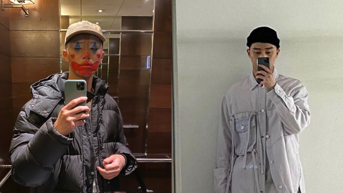 RECORDPARKS's tweet photo. seojoon and his iconic mirror selca(s). https://t.co/kMll7v75FQ