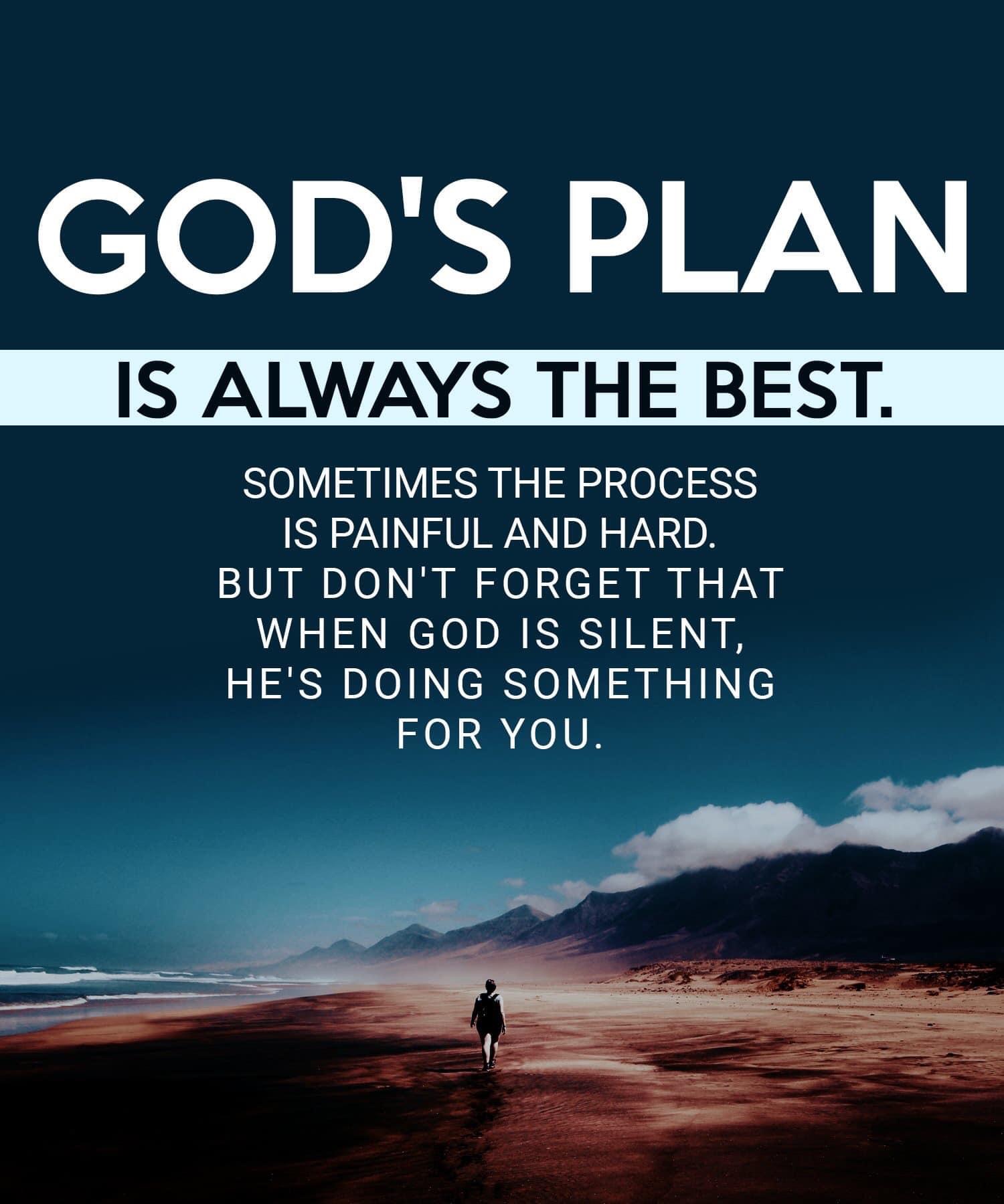 Inspirational Quotes About Gods Plan