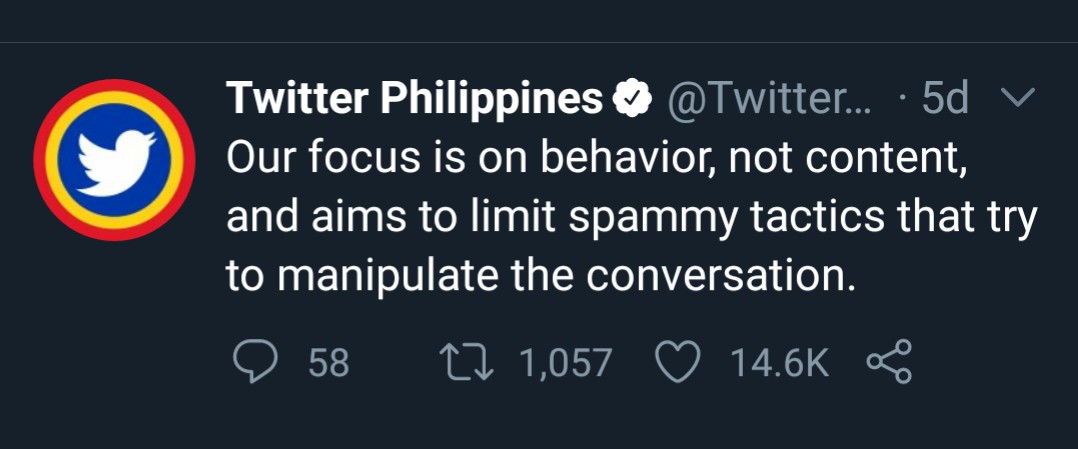 [A THREAD]I tried a little research why hindi na basta-basta nagt-trend mga tags natin.-It needs a LARGE NUMBERS OF USERS to use the hashtag.-Behavior of how we tweet can affect our tags. Better to tweet like a human (stay calmed and relevant). @SB19Official++
