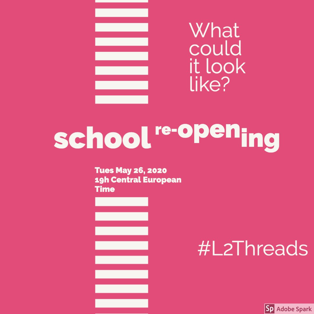 learning2's tweet photo. What are schools in Paris, Luxembourg, Germany and Switzerland doing now? We are looking forward to a fab sharing of experiences and ideas tomorrow at 7pm CET. Thanks to @jmikton @wkirkwood @techiehouse @chrisjv2017 & Larry Love for facilitating. #L2Threads #reopeningofschools https://t.co/weNaovW9eV