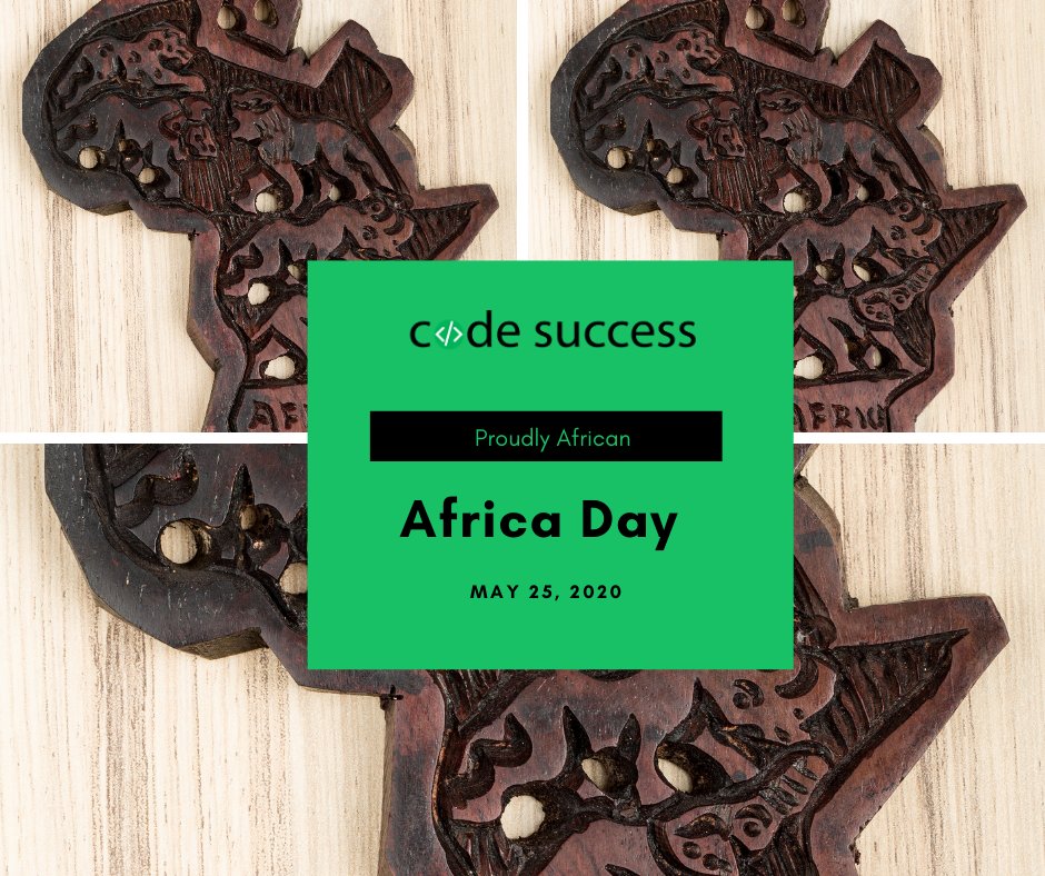 CodeSuccessSA's tweet image. Be Inspired!
Don't stop until you are proud!
Happy Africa Day!
#africa #africarising #happyafricaday #southafrica