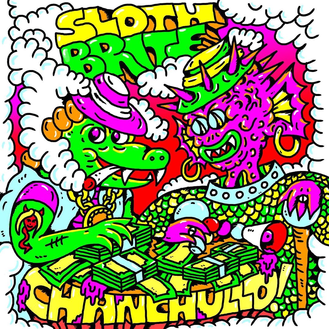 Fleek_Mag's tweet photo. #SlothBrite, mayoritariamente conocido como @CraneoMedia, ha hecho oficial su primera beat tape bajo este a.k.a. y ha bautizado la obra como #Chanchullo.

Durante 11 cortes, el artista y productor nos conduce por una trama gángster de buen rollo.

https://t.co/adIqYJqvCR https://t.co/ofiXi3Jc04