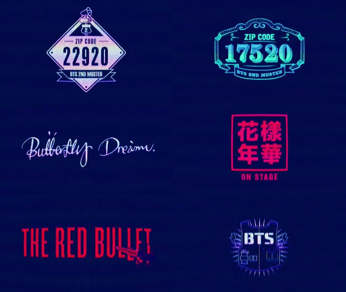 BTS 2ND MUSTER: ZIP CODE: 22920 BTS 2ND MUSTER: ZIP CODE: 17520