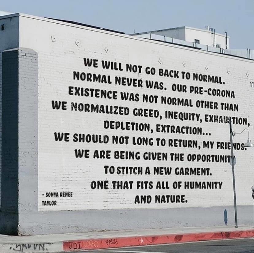 greenedgecloud's tweet photo. When we return from lockdown, let's create a new normal that works for everyone, and protects our planet. https://t.co/OZ9ygulAVr