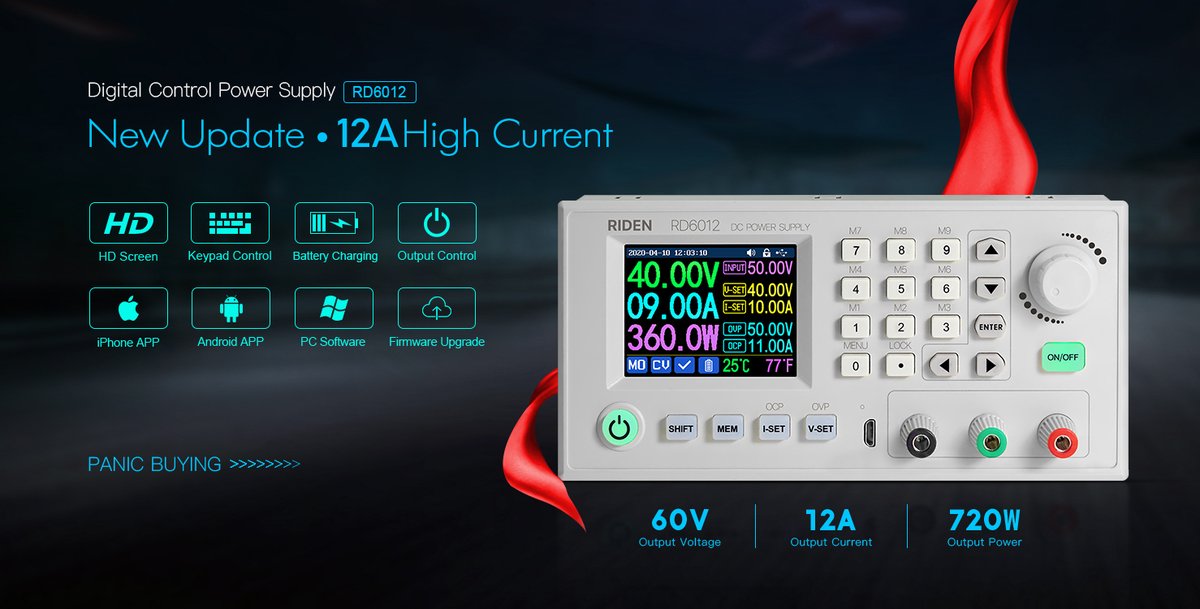Glenliu123's tweet photo. Hi, friend
We released RD6012 just now, and we always set a low price for 5 days when new products are released, RD6012($51.99), RD6012W ($54.99), it may charge you extra shipping fee according to the country you live
RD6012:https://t.co/qcewf8PFYr
S06A:https://t.co/b2qT2xpCR8 https://t.co/Cko3zR69bx