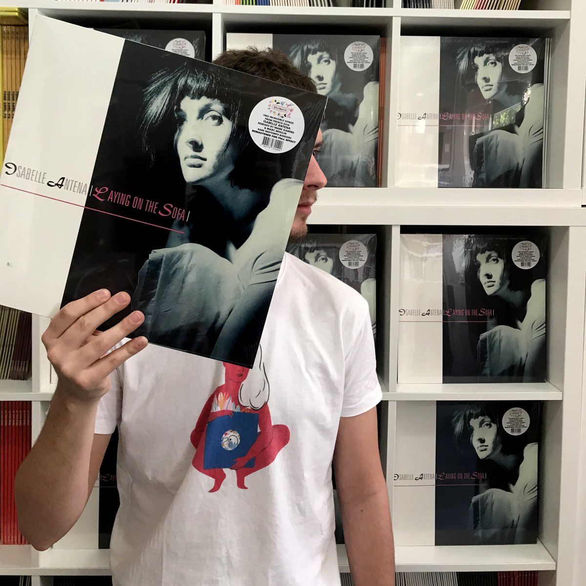 Finally!! After some delay related to the situation, we're so happy to inform you that Isabelle Antena - Laying On The Sofa is out today as vinyl &amp; digital 🥰💗

Available on <a href="/Bandcamp/">bandcamp</a> and through The Pusher Distribution 💫 
discomatin.bandcamp.com
