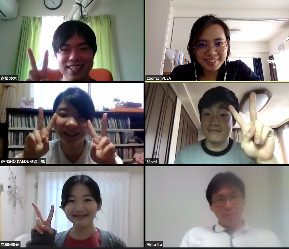 IVUSA_OFFICE's tweet photo. 【Social Salonを実施しました！】
5月25日、様々な社会問題を考えるSocial Salon番外編〜新型コロナウィルスとどう向き合うか？〜第二回を開催しました。🙌
刻々と変わる情勢の中、何が変わるのか？どう生きてゆくのか？5名の参加者と共に学び、考えました。
#ActAtHome https://t.co/Blc1KRtrJ3