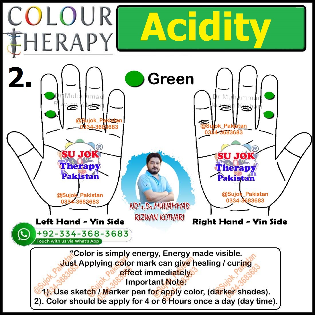 SuJok_Pakistan's tweet photo. COLOR THERAPY FOR ACIDITY || Instant Relief from Acidity || Heartburn Relief|
#Acidity
#ColorTherapy
#ColorforAcidity
#InstantRelief
#sujokpakistanofficial
#sujokpakistan
#SujokforAcidity
#sujokkarachi
#AcupressurePakistan
#AcupuncturePakistan
#NdsDrMRizwanKothari
From https://t.co/b645wcWQGF