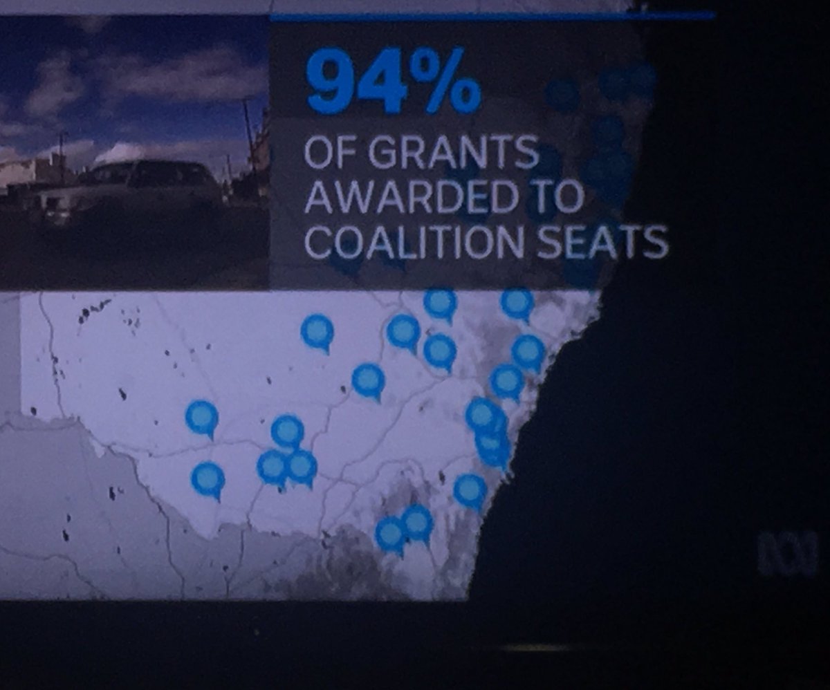 lel0601's tweet photo. @MikeCarlton01 I suppose Gladys knew nothing?!? #ArtsRorts #NSWStateElection https://t.co/CJfWXAloUP