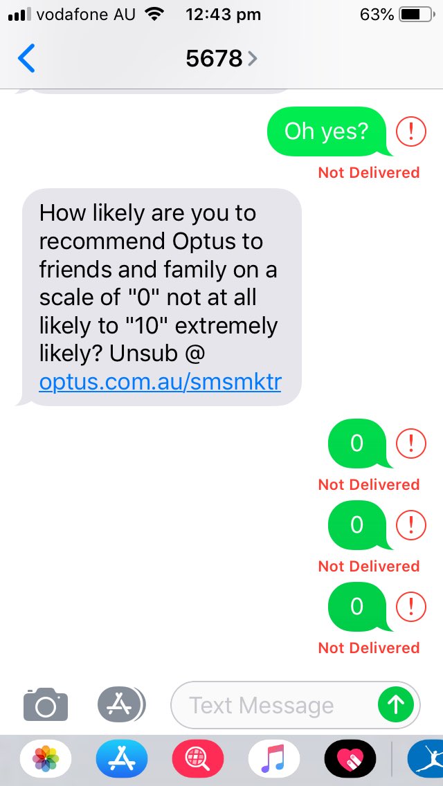 Sums up my <a href="/optus/">Optus</a> experience...I can’t even complain without them messing it up