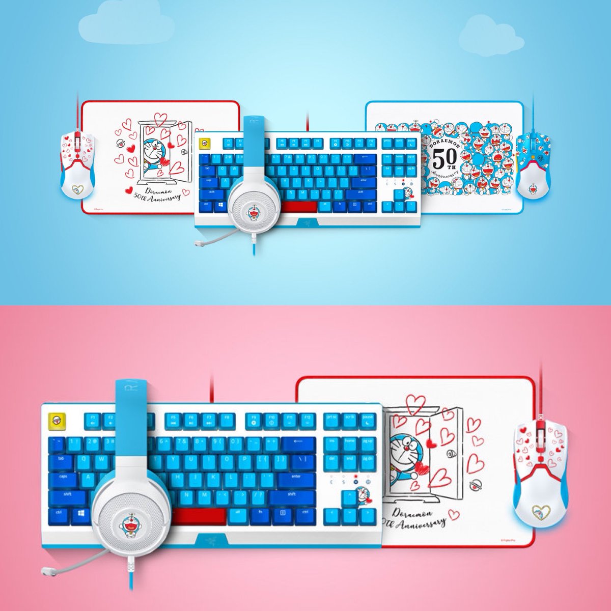 Razer ドラえもんコラボ RAZER x Doraemon 50th Anniversary Classic Viper Mini Gaming
