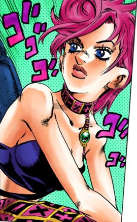 I just realised that maybe Diavolo was postponing Trish's killing because he couldn't stop looking at her because she looks so much like Donatella... Bro