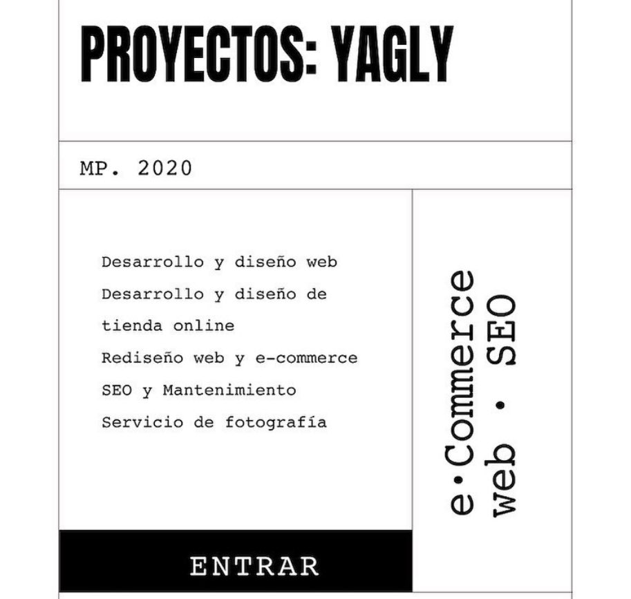 yagly's tweet photo. En el #ecommerce la rentabilidad de cada acción es clave, y las devoluciones un gran problema. Nos encargamos de la programación, desarrollo y diseño de tiendas online con un % muy bajo de devoluciones. 
INFO: https://t.co/SQ2KvCKHer
#Madrid #TiendaOnLine #Marketing #Moda #Diseno https://t.co/Uva3i28tfI