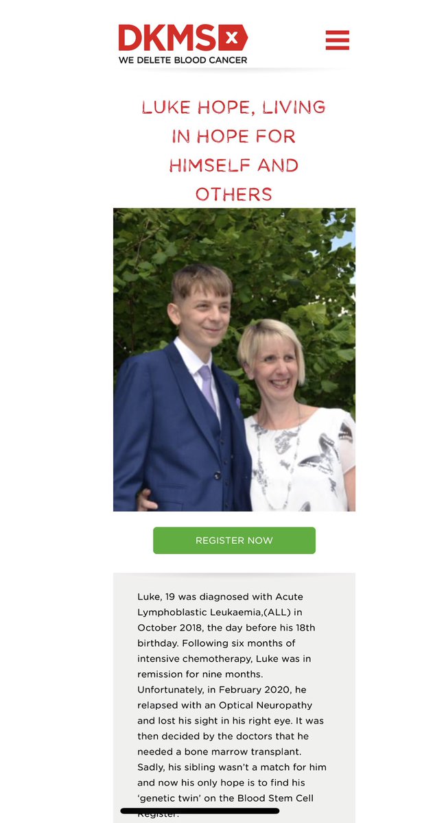 bigboshh66's tweet photo. Please register to become a stem cell doner, you may be given the chance to save someone’s life and even help to find myself a doner, I’m really greatful to all the people that have already registered and requested a swab test, it’s truly touching. All shares are appreciated ❤️ https://t.co/tKRx9s66af