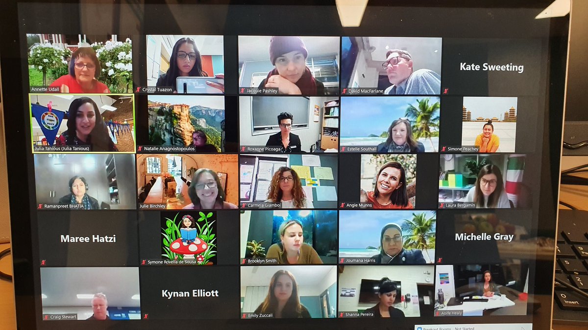 Leading for Impact Masterclass via Zoom today #COSLead <a href="/annbasel/">Annette Udall</a>