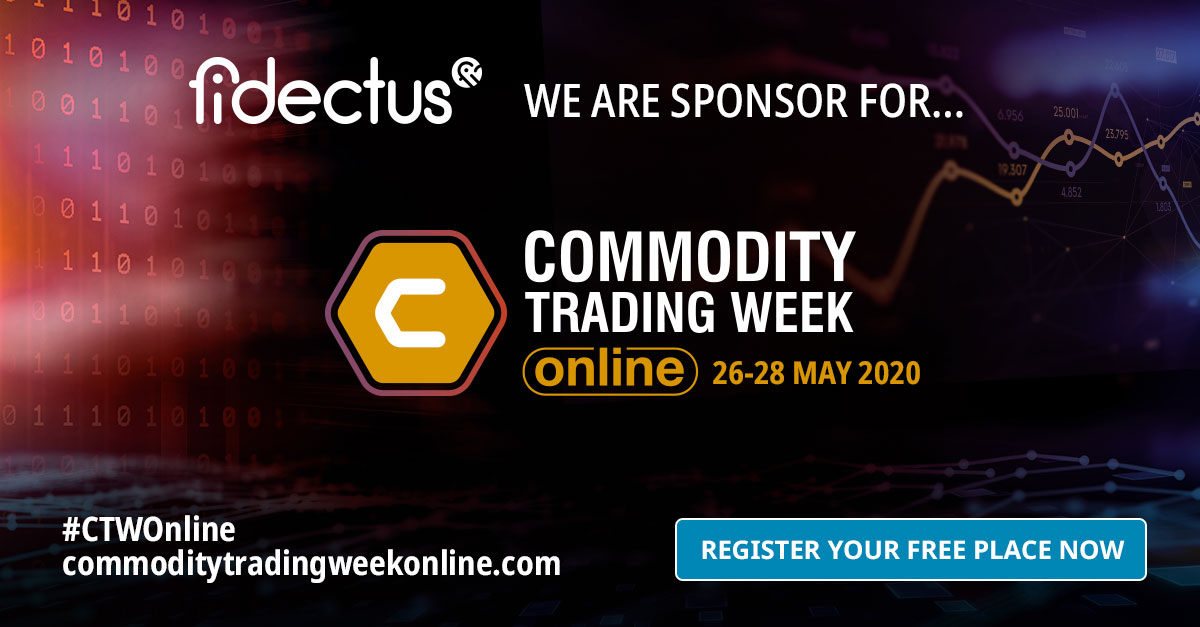 fidectus's tweet photo. Join us at Commodity Trading Week starting tomorrow, May 26-28, and hear about latest trends such digitalization in commodity trading, hedging in the face of unprecedented events and CTRMs in the era of remote work.
Register here: https://t.co/FbX4f2uyCa
#fidectus #eSM https://t.co/CzIsFHimNc