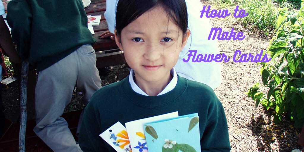 In this short tutorial learn how to make cards & bookmarks out of flowers and leaves from your yard! #kidactivity #kidsartsandcrafts #DIY ow.ly/31Nj50zL3xw